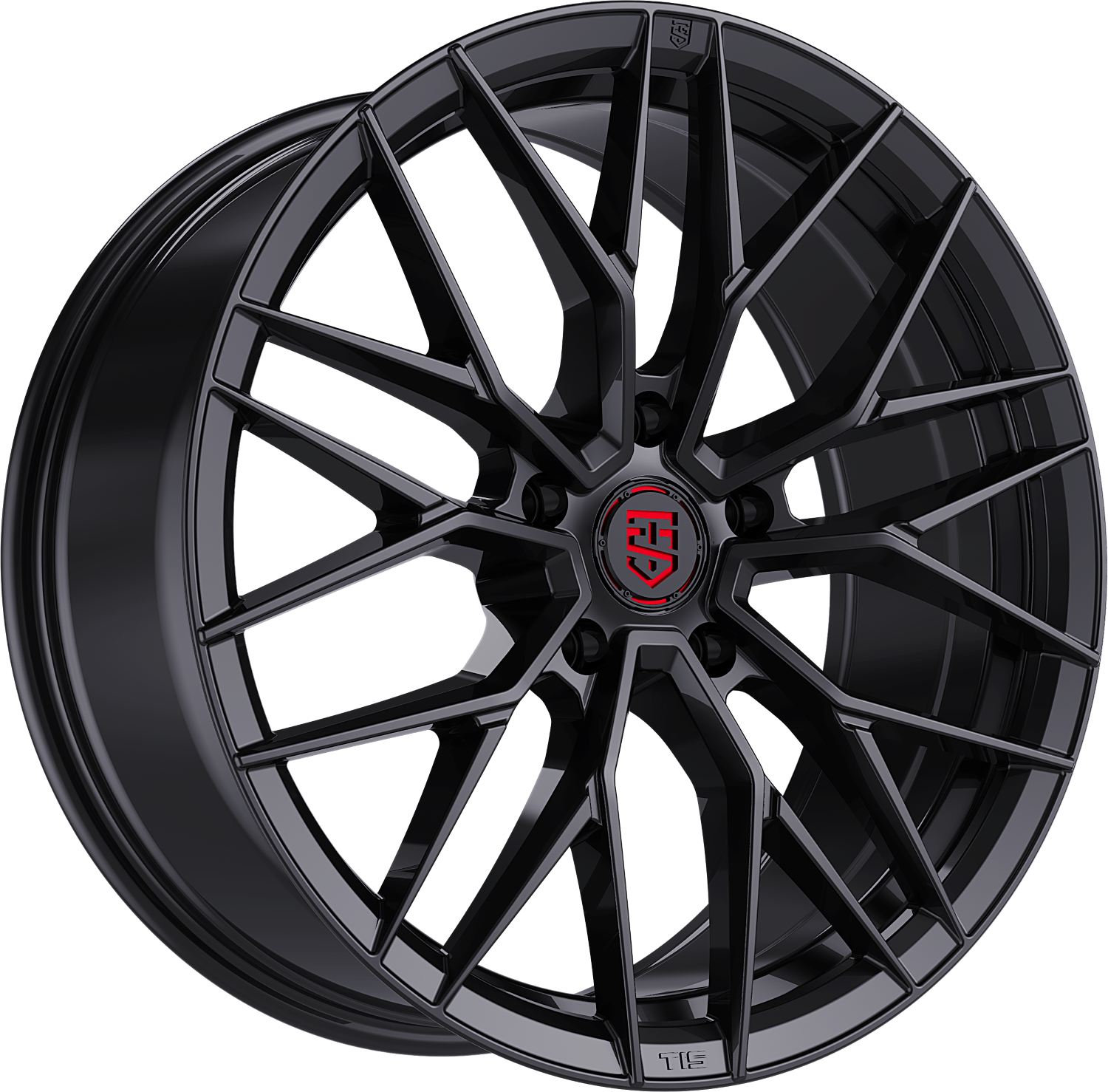 16x7.5 TIS Motorsports 505B Gloss Black 5x4.5 +35 offset 73.1 hub 505B-6756535