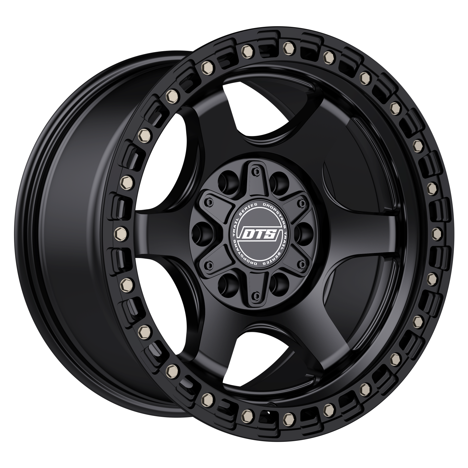 20x9 Dropstars Trail Series 604SB Satin Black 6x135 / 6x5.5 +18 offset 106.2 hub 604SB-2096818