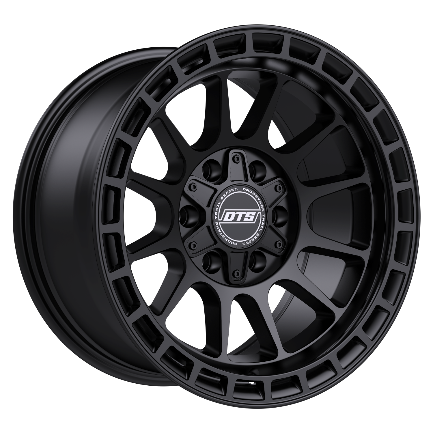 20x9 Dropstars Trail Series 606SB Satin Black 6x135 / 6x5.5 +18 offset 106.2 hub 606SB-2096818