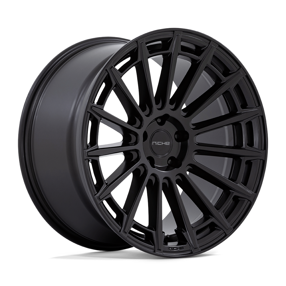 20x9 Niche Wheels M274 AMALFI 5x112 25 offset 66.56 hub BLACK - M2742090F8+25