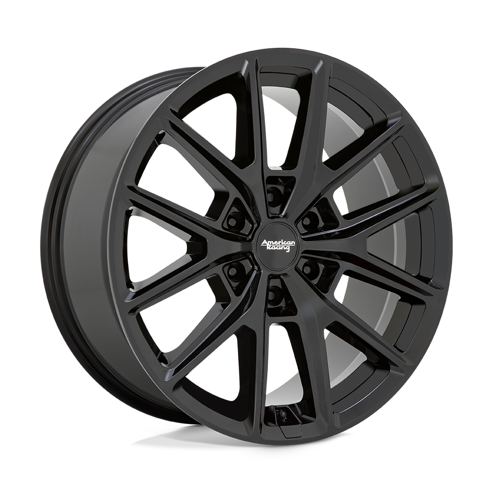 17x8 American Racing Wheels AR945 6x114.3 35 offset 66.06 hub BLACK - AR945BX17806435