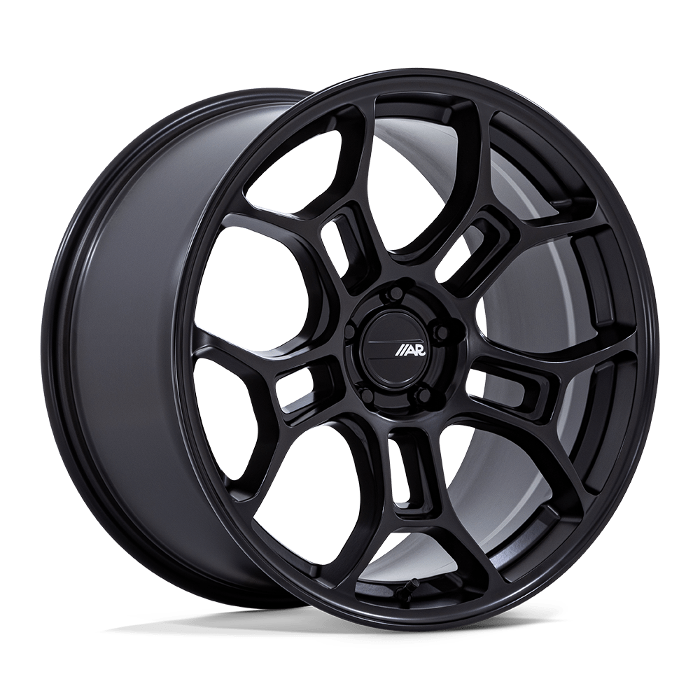 19x10 American Racing Wheels AR952 GT STREET 5x114.3 35 offset 70.5 hub BLACK - AR952MX19101235