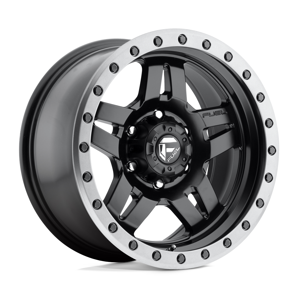 20x10 Fuel Offroad Wheels D557 ANZA 5x127 -18 offset 78.1 hub BLACK - D55720007347