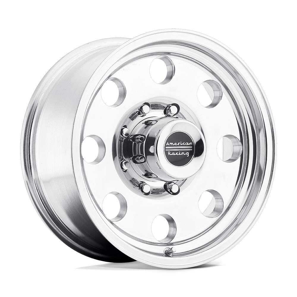 16x8 American Racing Wheels AR172 BAJA 5x127 0 offset 83.06 hub POLISHED - AR1726873