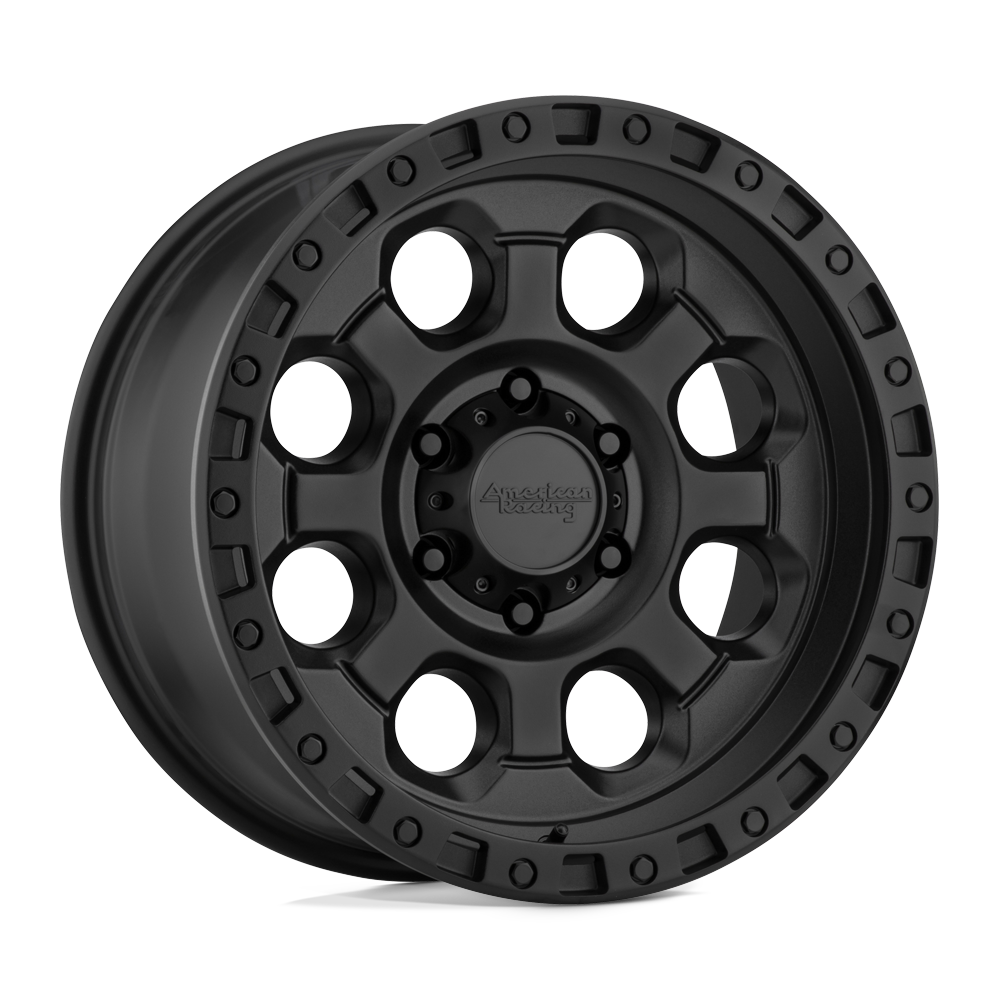 18x9 American Racing Wheels AR201 6x135 0 offset 87.1 hub BLACK - AR20189063700
