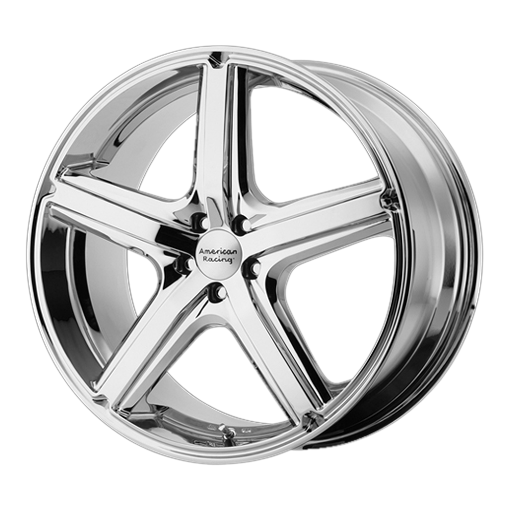 20x8.5 American Racing Wheels AR883 MAVERICK 5x114.3 40 offset 72.56 hub CHROME - AR88328512240