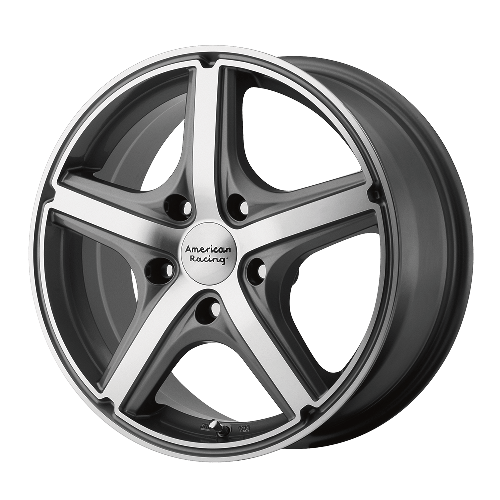 17x7.5 American Racing Wheels AR883 MAVERICK 5x108 40 offset 72.56 hub MACHINED - AR88377545440