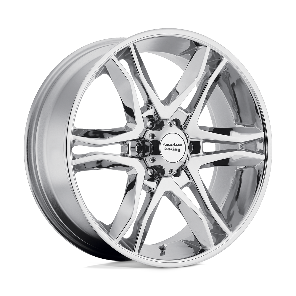 20x8.5 American Racing Wheels AR893 MAINLINE 5x139.7 15 offset 108 hub CHROME - AR89328555215