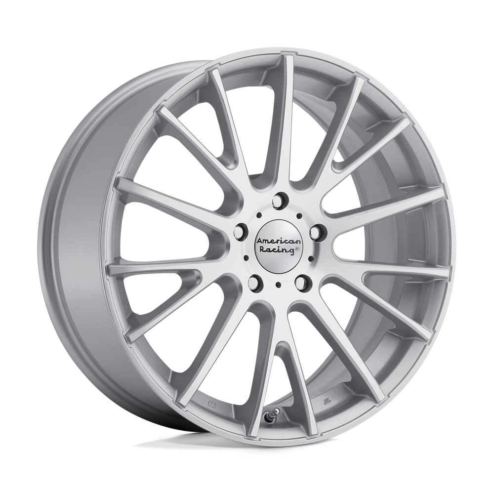 15x7 American Racing Wheels AR904 5x114.3 40 offset 72.56 hub MACHINED - AR90457012440