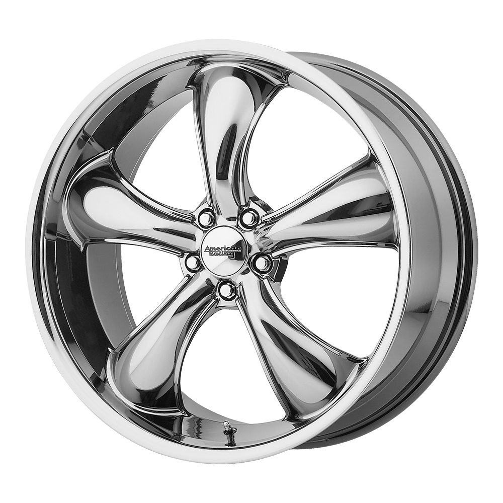 22x9 American Racing Wheels AR912 TT60 5x114.3 42 offset 72.56 hub CHROME - AR91222912842