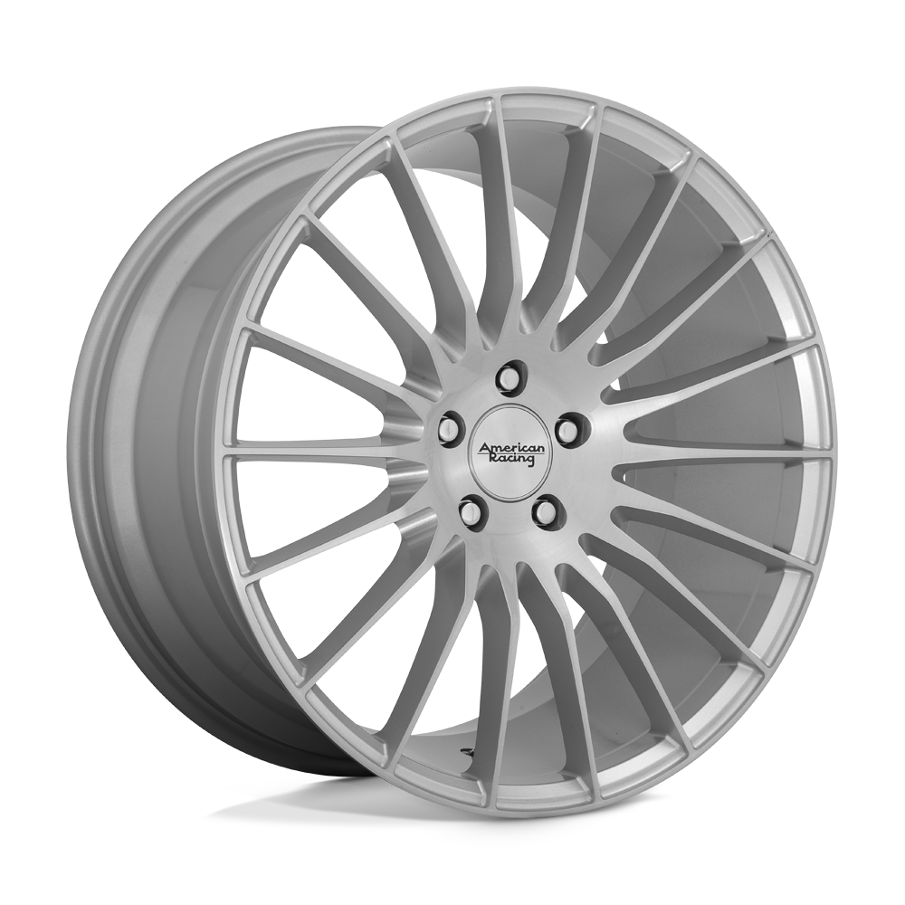 20x10 American Racing Wheels AR934 FASTLANE 5x114.3 40 offset 72.56 hub SILVER - AR93421012440