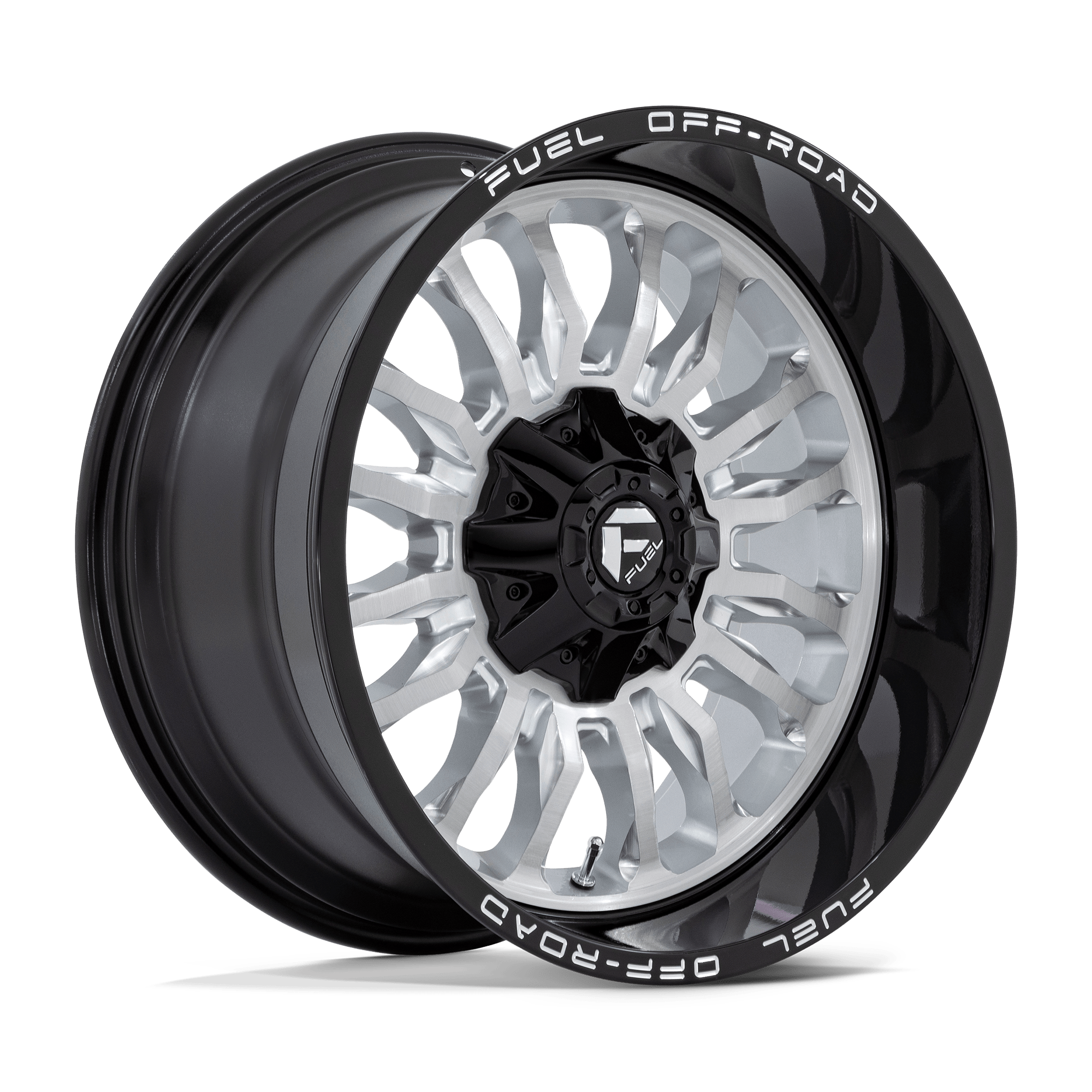 20x10 Fuel Offroad Wheels D798 ARC 6x135/6x139.7 -18 offset 106.1 hub SILVER - D79820009847