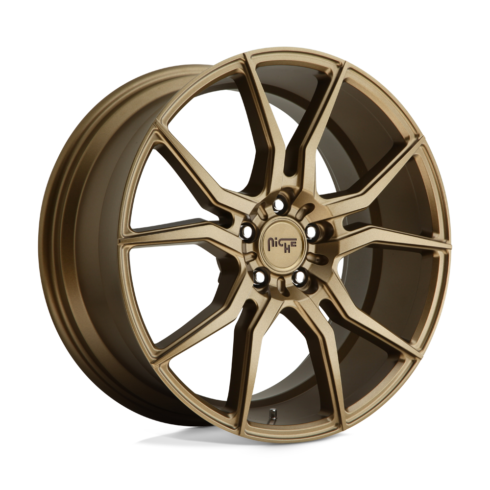 20x10.5 Niche Wheels M167 ASCARI 5x120 35 offset 72.5 hub BRONZE - M167200521+35