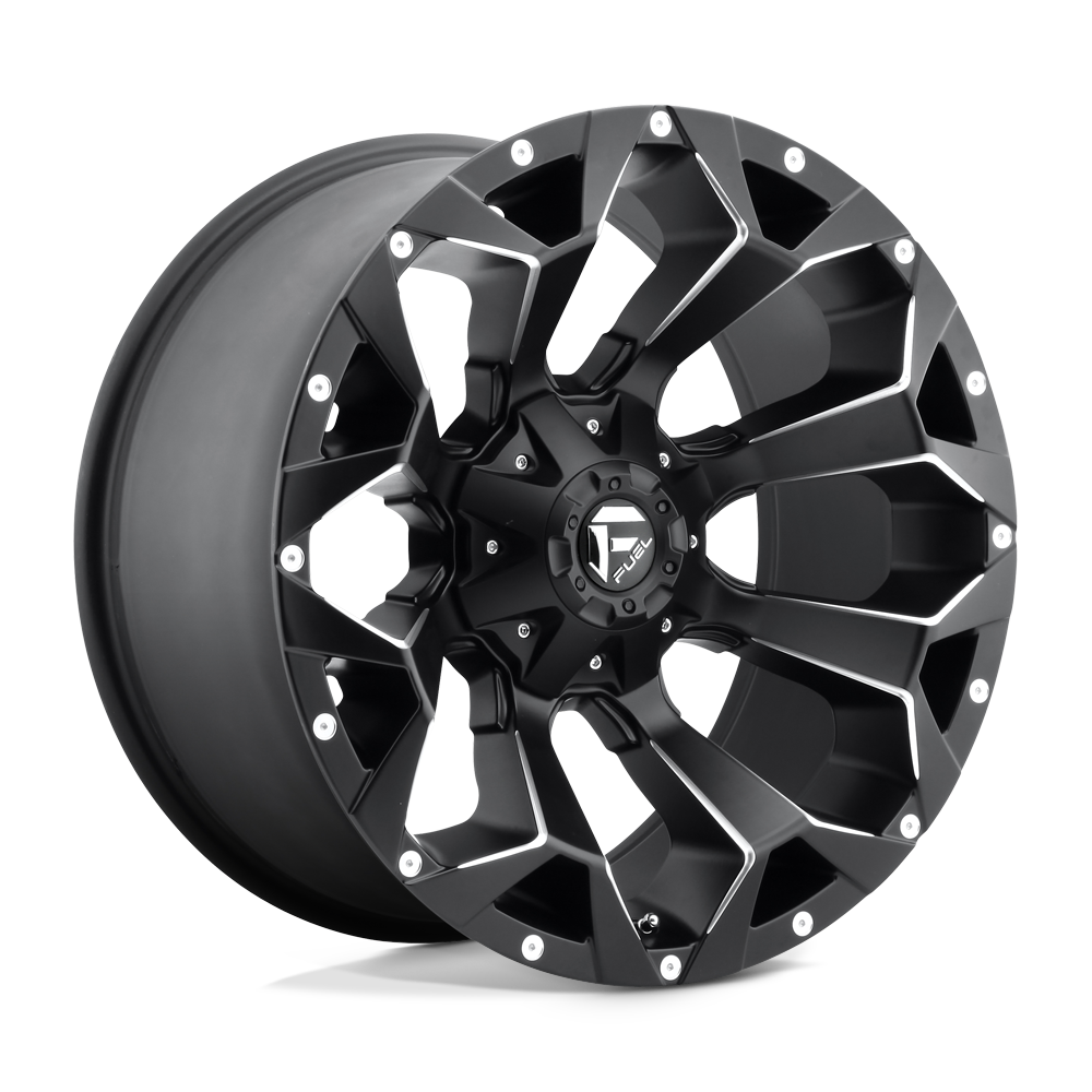 20x9 Fuel Offroad Wheels D546 ASSAULT 5x114.3/5x120 35 offset 72.56 hub BLACK - D54620905263