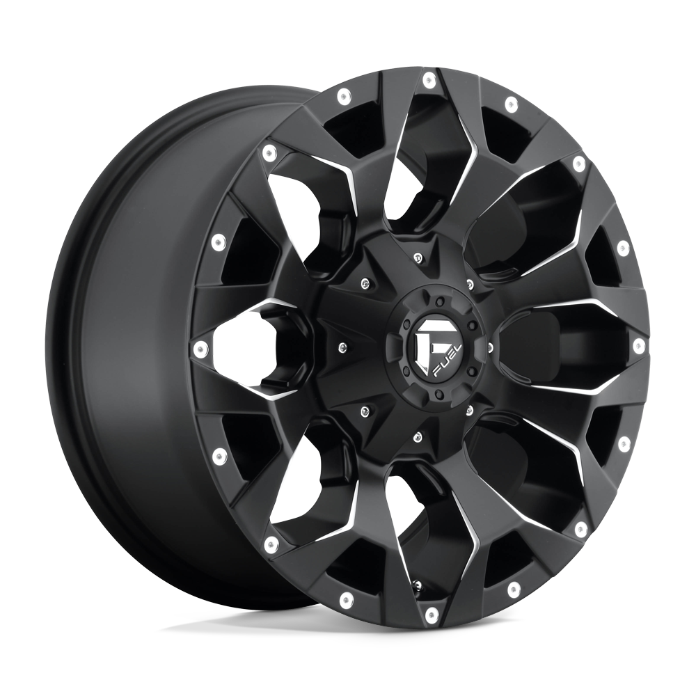 17x8.5 Fuel Offroad Wheels D546 ASSAULT 6x135/6x139.7 25 offset 106.1 hub BLACK - D54617859857