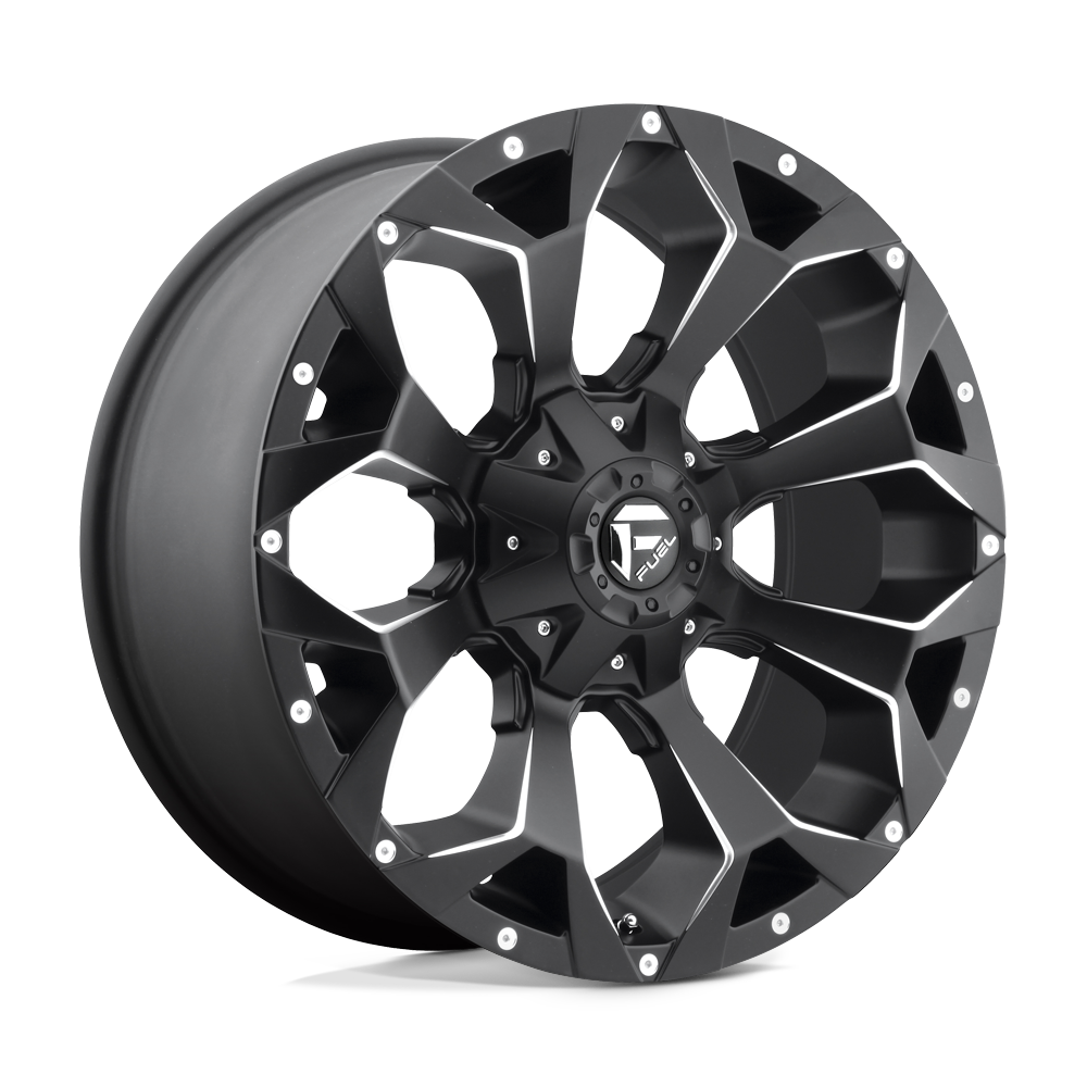 20x9 Fuel Offroad Wheels D546 ASSAULT 6x135/6x139.7 20 offset 106.1 hub BLACK - D54620909857
