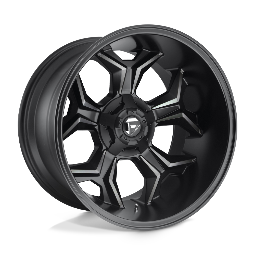 20x12 Fuel Offroad Wheels D605 AVENGER 6x135/6x139.7 -44 offset 106.1 hub BLACK - D60520209847