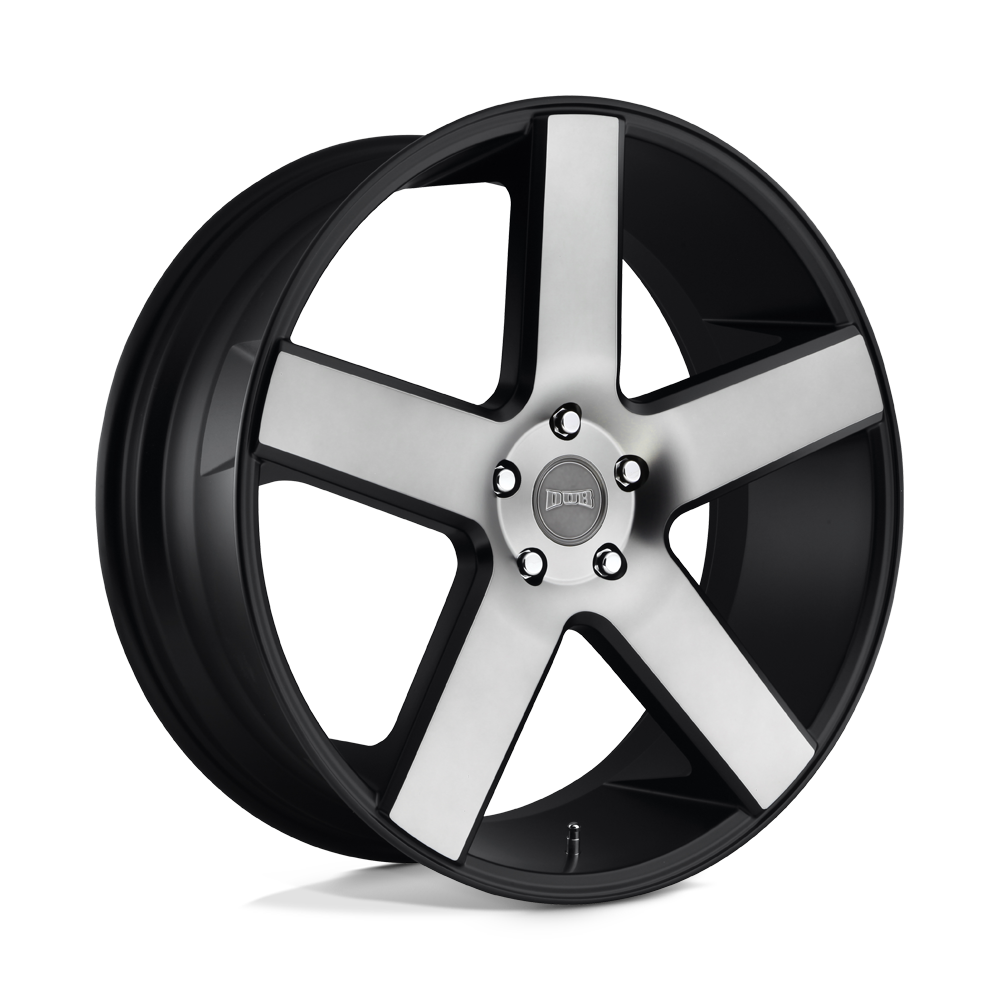 22x8.5 DUB Wheels S116 BALLER 5x120 35 offset 72.56 hub BLACK - S116228521+35