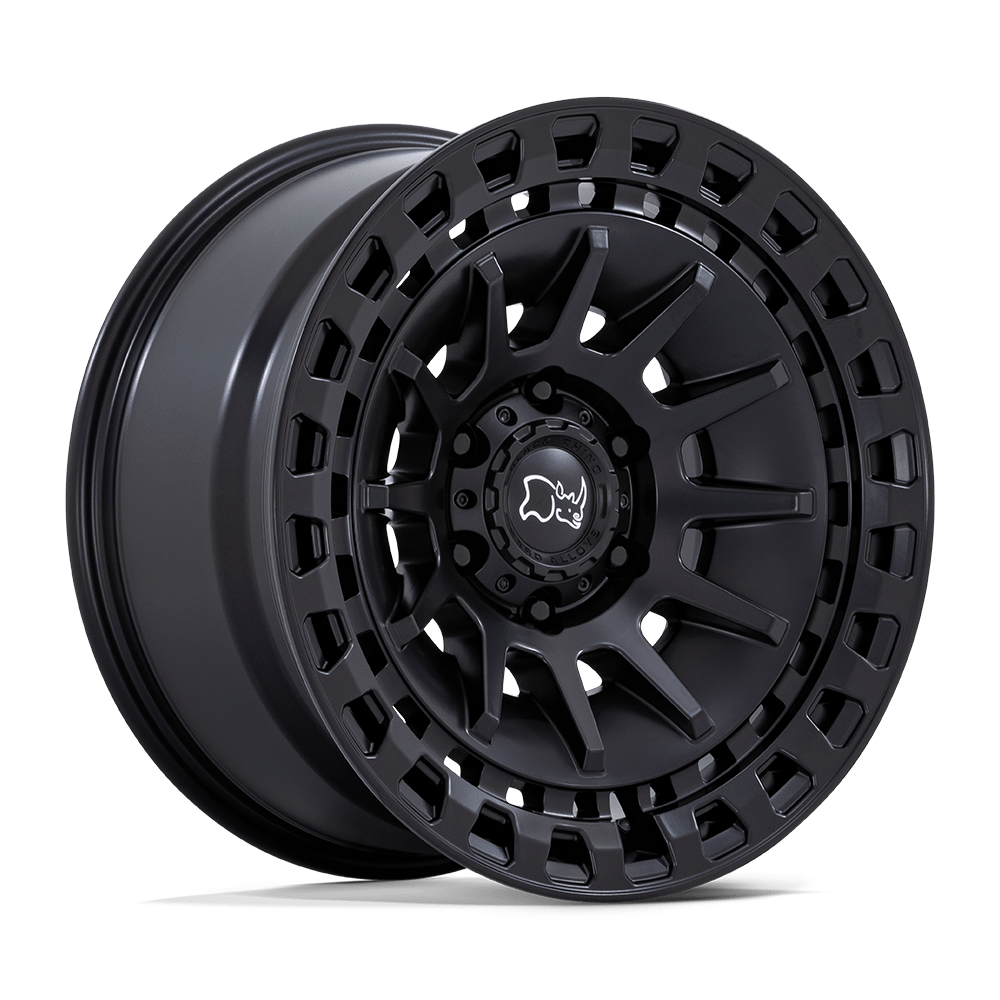 18x9 Black Rhino Hard Alloys BARRAGE 5x127 0 offset 71.5 hub BLACK - BR009MX18905000