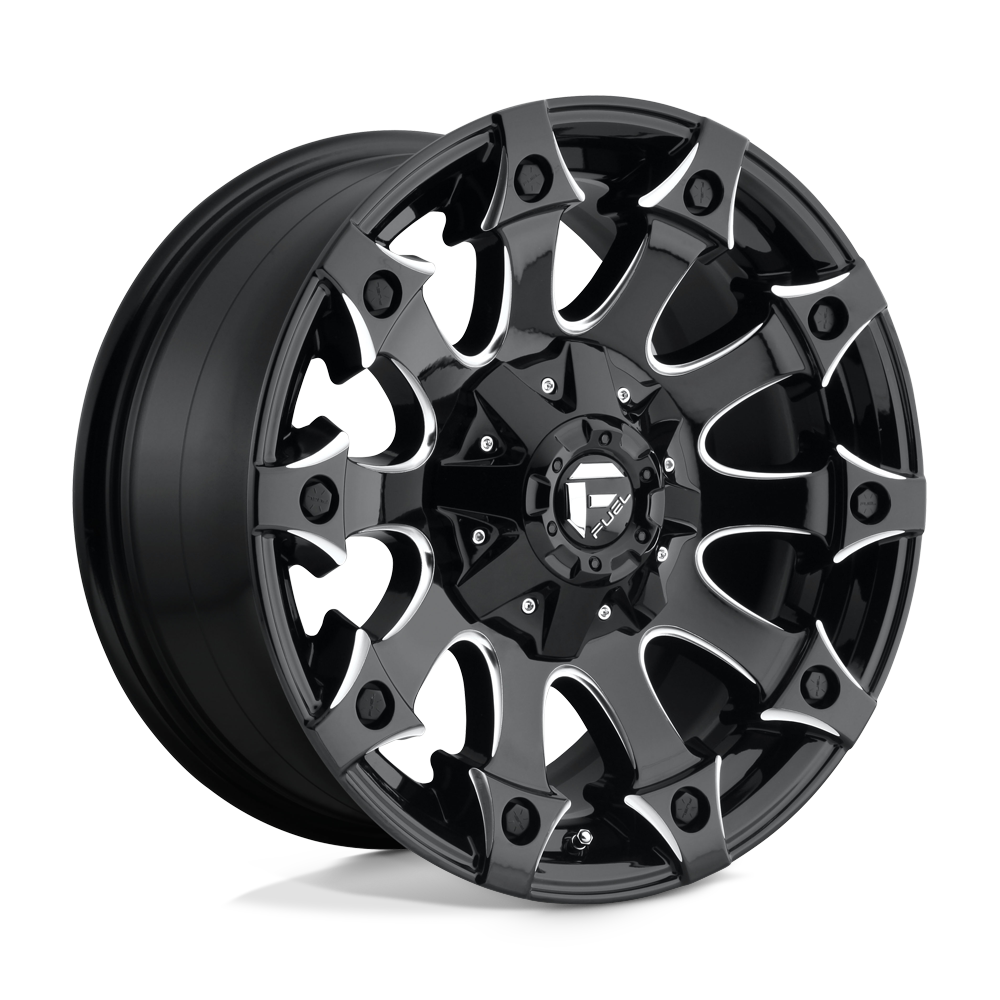18x9 Fuel Offroad Wheels D578 BATTLE AXE 6x135/6x139.7 20 offset 106.1 hub BLACK - D57818909857