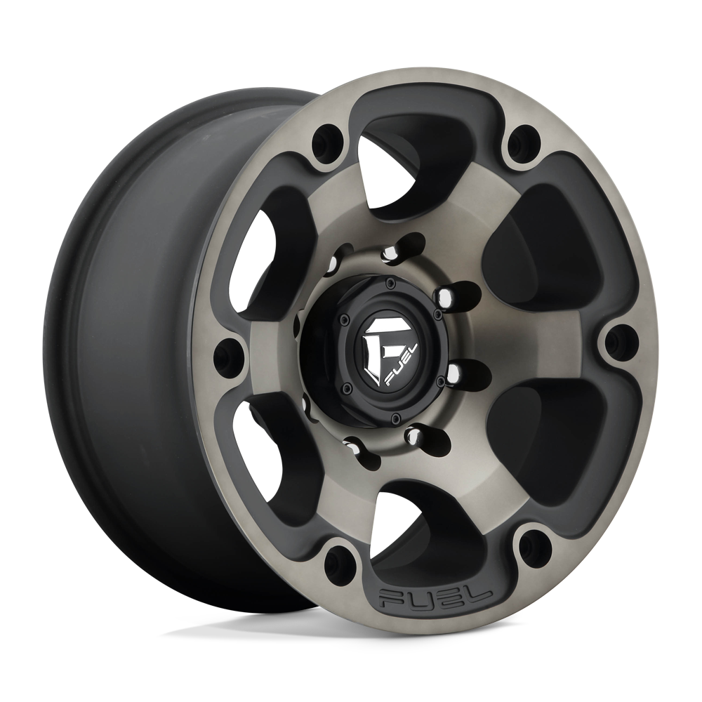 17x9 Fuel Offroad Wheels D564 BEAST 8x165.1 1 offset 125.1 hub BLACK - D56417908250