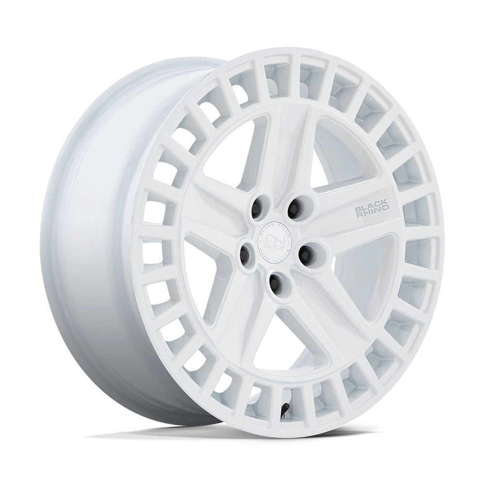 20x8.5 Black Rhino Hard Alloys ALSTON 5x114.3 25 offset 72.56 hub WHITE - BR005WX20851225