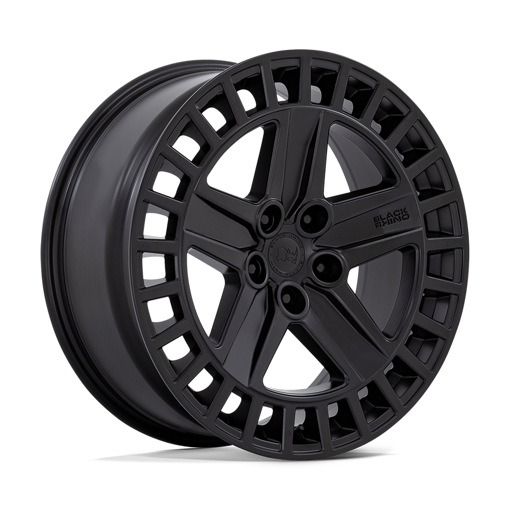 20x8.5 Black Rhino Hard Alloys ALSTON 5x120 25 offset 74.1 hub BLACK - BR005MX20855225
