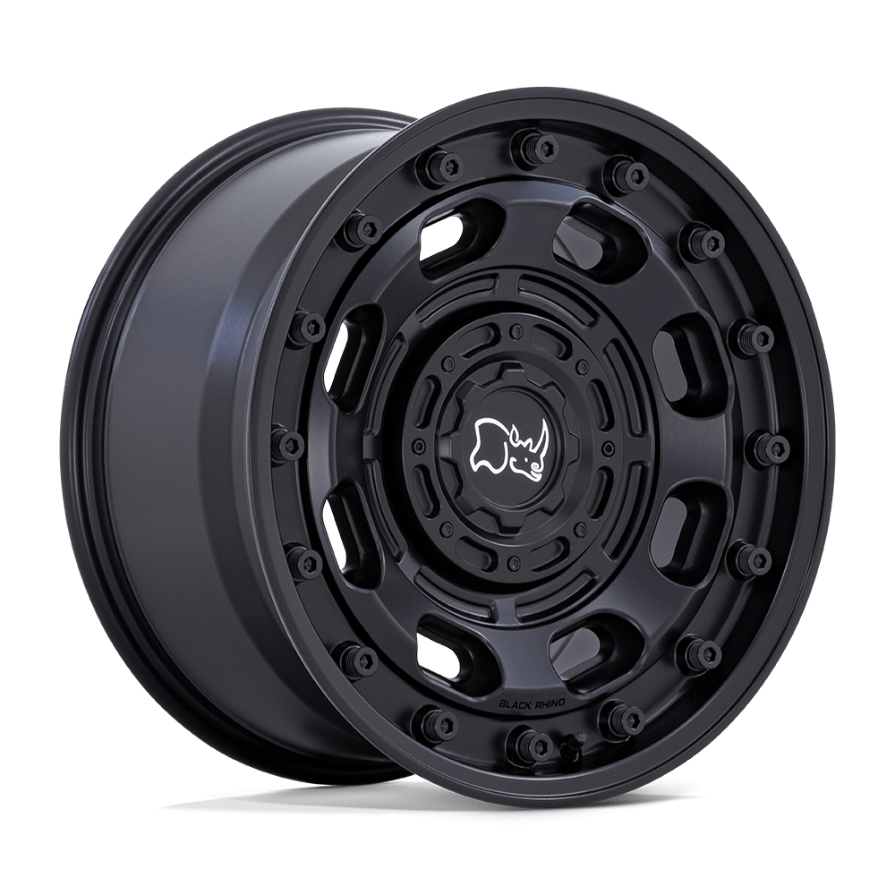 18x9 Black Rhino Hard Alloys BR007 ATLAS 6x139.7 0 offset 72.56 hub BLACK - BR007MX18906100