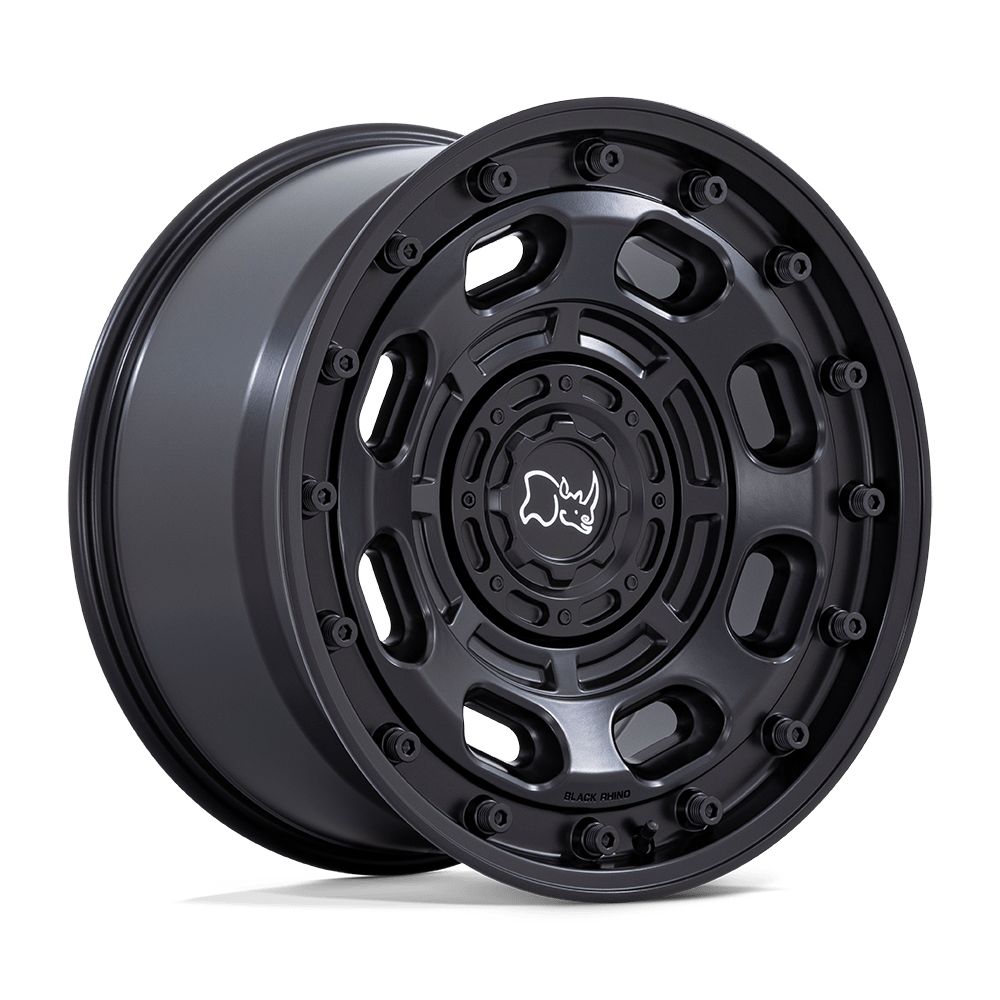 20x10 Black Rhino Hard Alloys ATLAS 6x135/6x139.7 -18 offset 106.1 hub BLACK - BR007MX20106718N