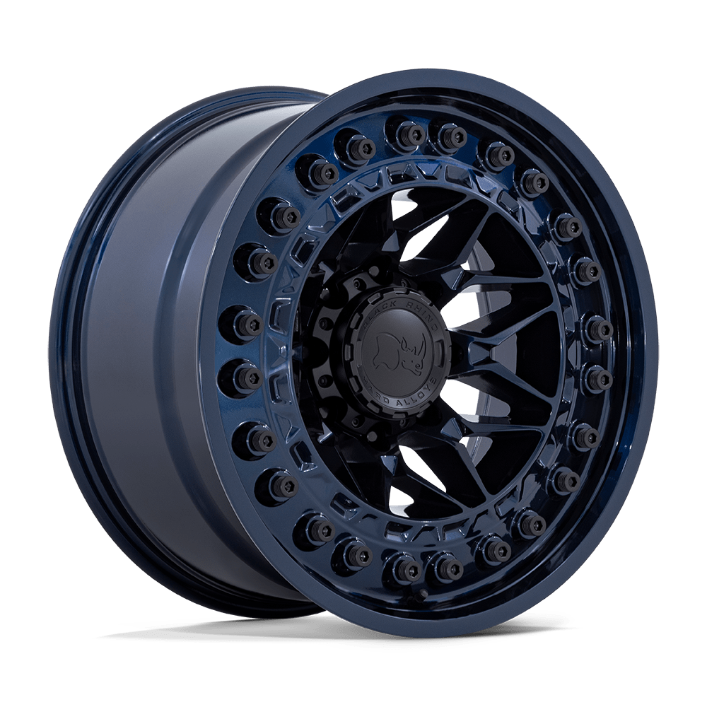 20x10 Black Rhino Hard Alloys ALPHA 8x170 -18 offset 125.1 hub BLUE - BR008LX20108718N