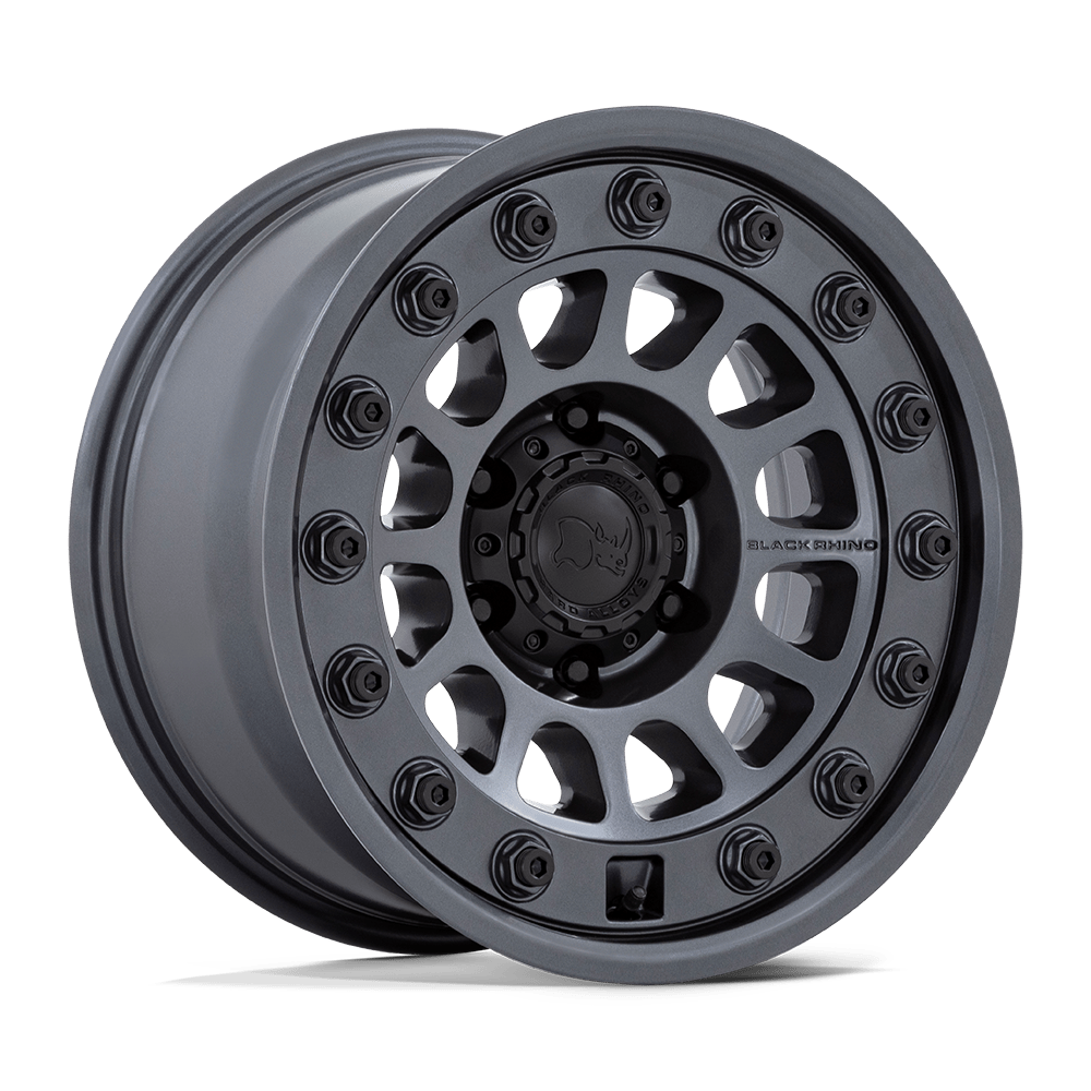 17x8.5 Black Rhino Hard Alloys BR012 OUTBACK 6x139.7 -10 offset 106.1 hub GUN METAL - BR012AX17856810N