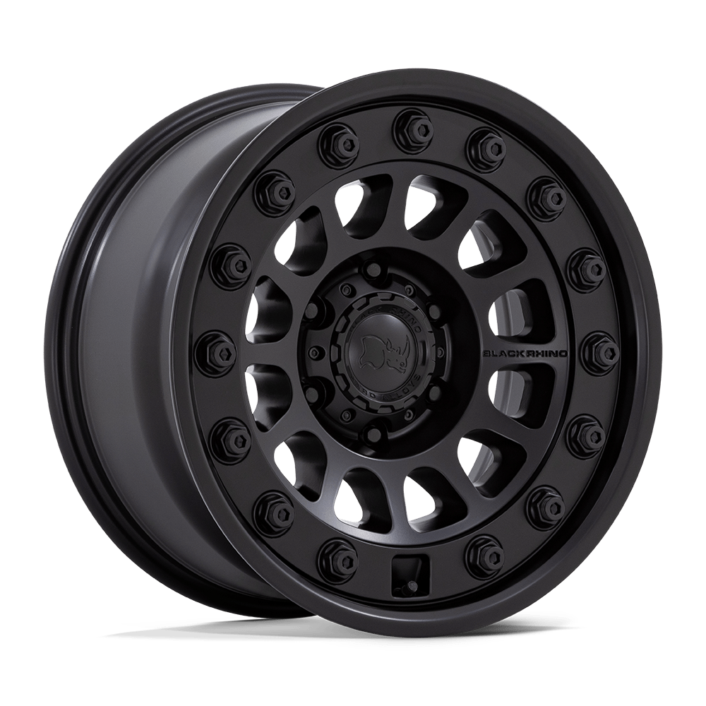 17x8 Black Rhino Hard Alloys BR012 OUTBACK 6x135 32 offset 87.1 hub BLACK - BR012MX17806332