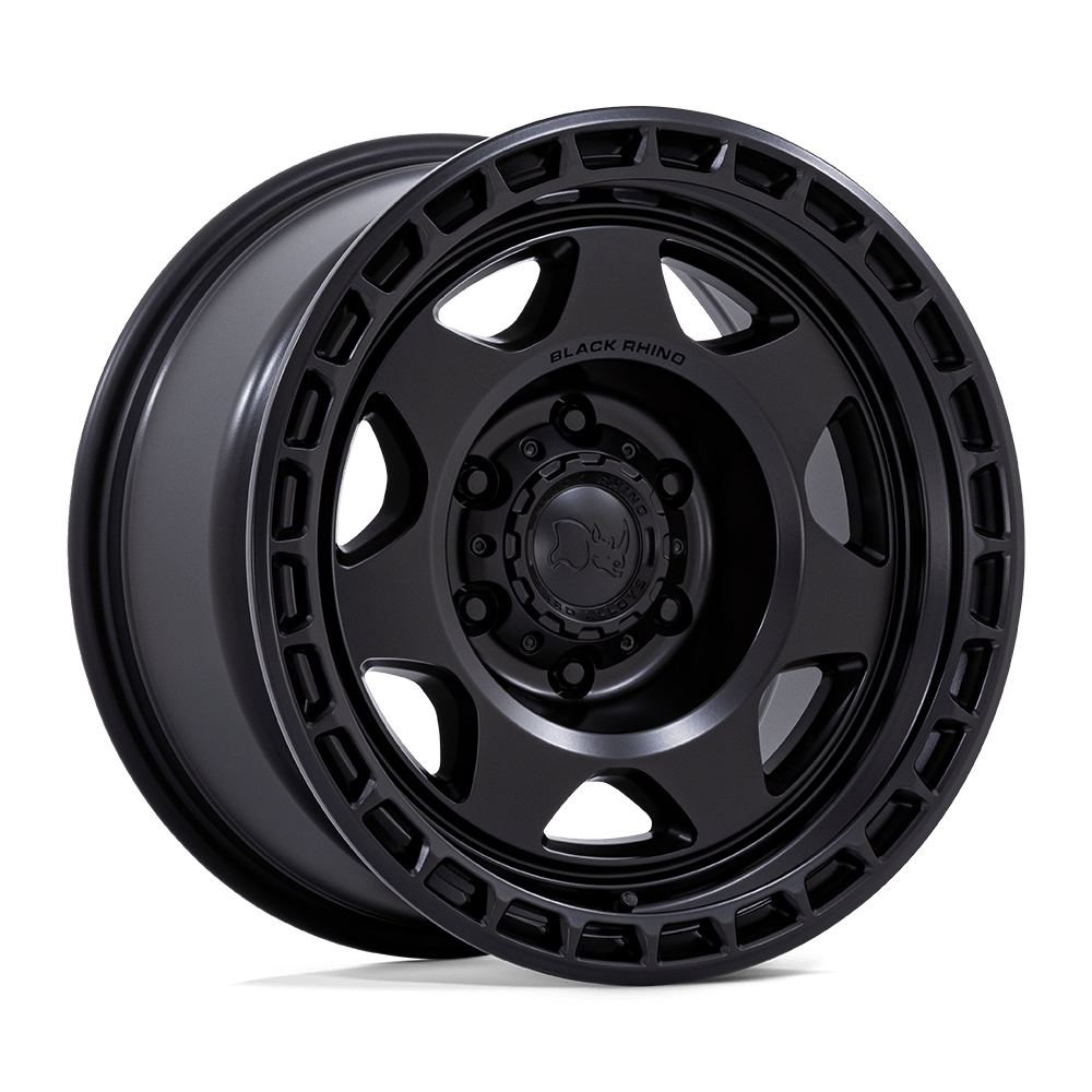 17x8.5 Black Rhino Hard Alloys BR018 VOYAGER 6x114.3 -10 offset 66.06 hub BLACK - BR018MX17856410N