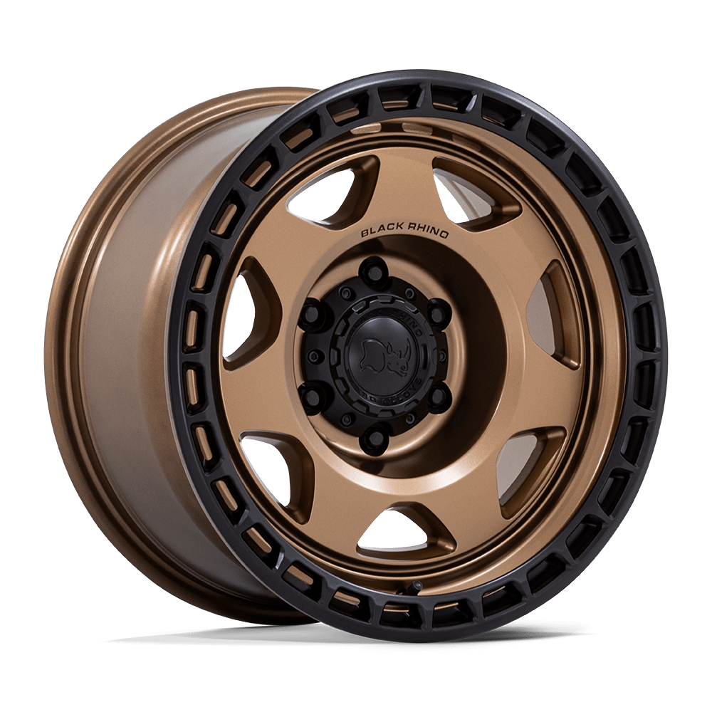 17x8.5 Black Rhino Hard Alloys BR018 VOYAGER 5x127 -10 offset 71.5 hub BRONZE - BR018ZB17855010N
