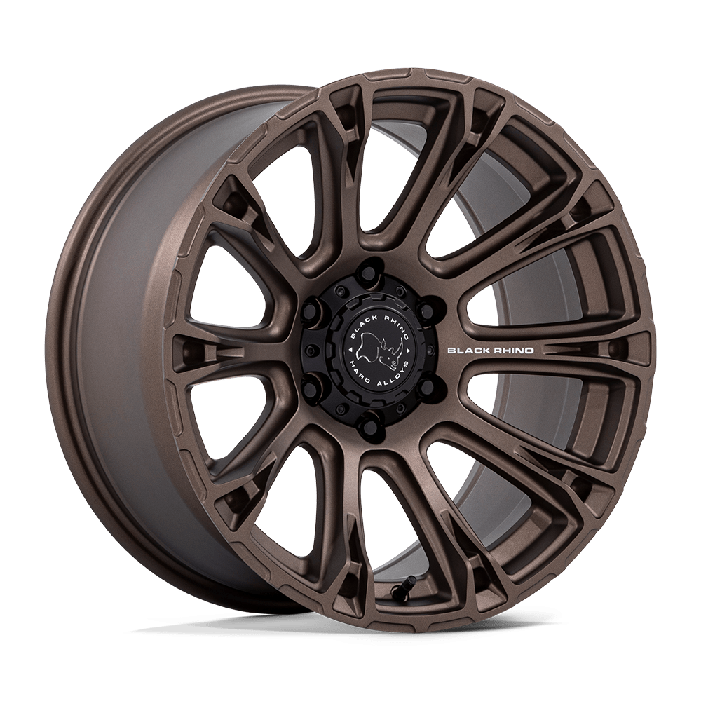 18x9 Black Rhino Hard Alloys BR020 DIAMONDBACK 5x127 -12 offset 71.5 hub BRONZE - BR020ZX18905012N
