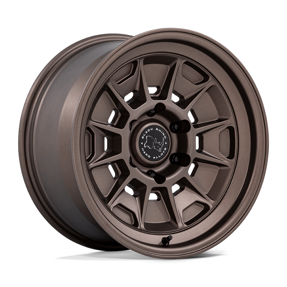 17x8.5 Black Rhino Hard Alloys BR021 MONDO 6x139.7 -10 offset 106.1 hub BRONZE - BR021ZX17856810N