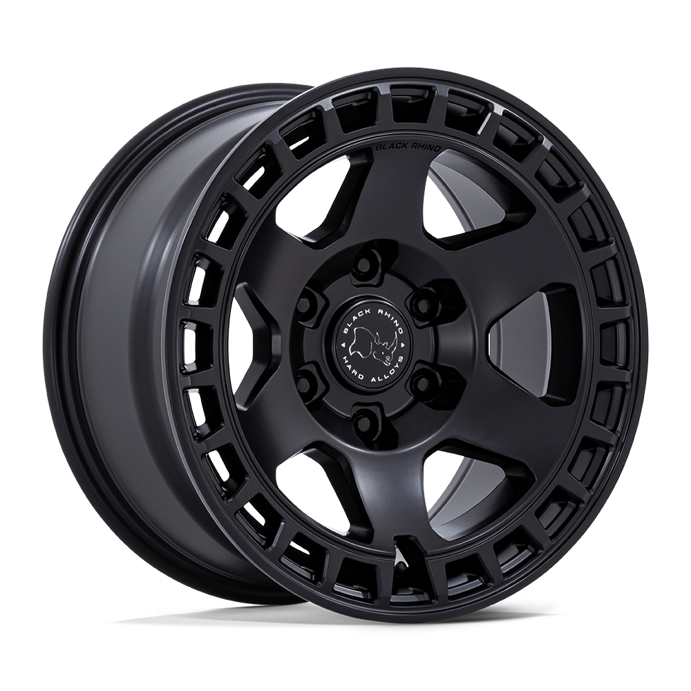 17x8.5 Black Rhino Hard Alloys BR022 BAHARI 6x135 -10 offset 87.1 hub BLACK - BR022MX17856310N