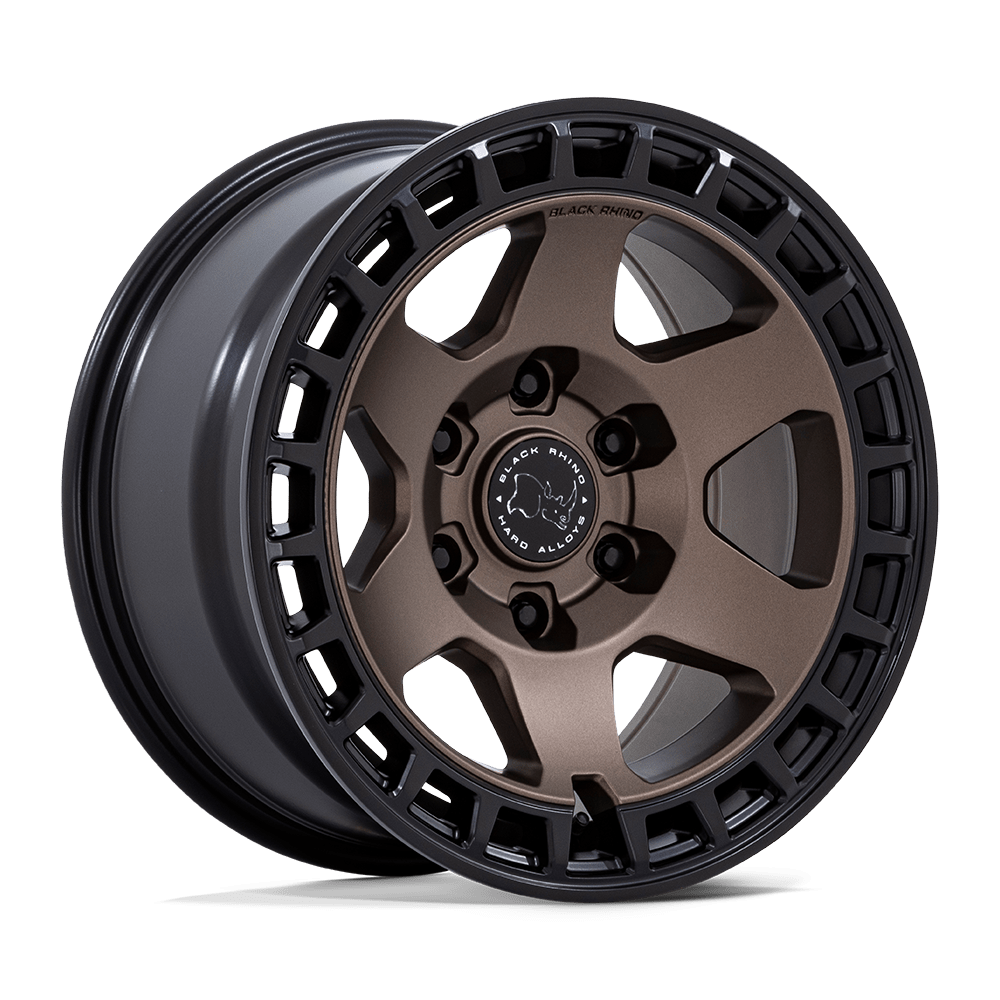 17x9 Black Rhino Hard Alloys BR022 BAHARI 6x135 40 offset 87.1 hub BRONZE - BR022ZB17906340