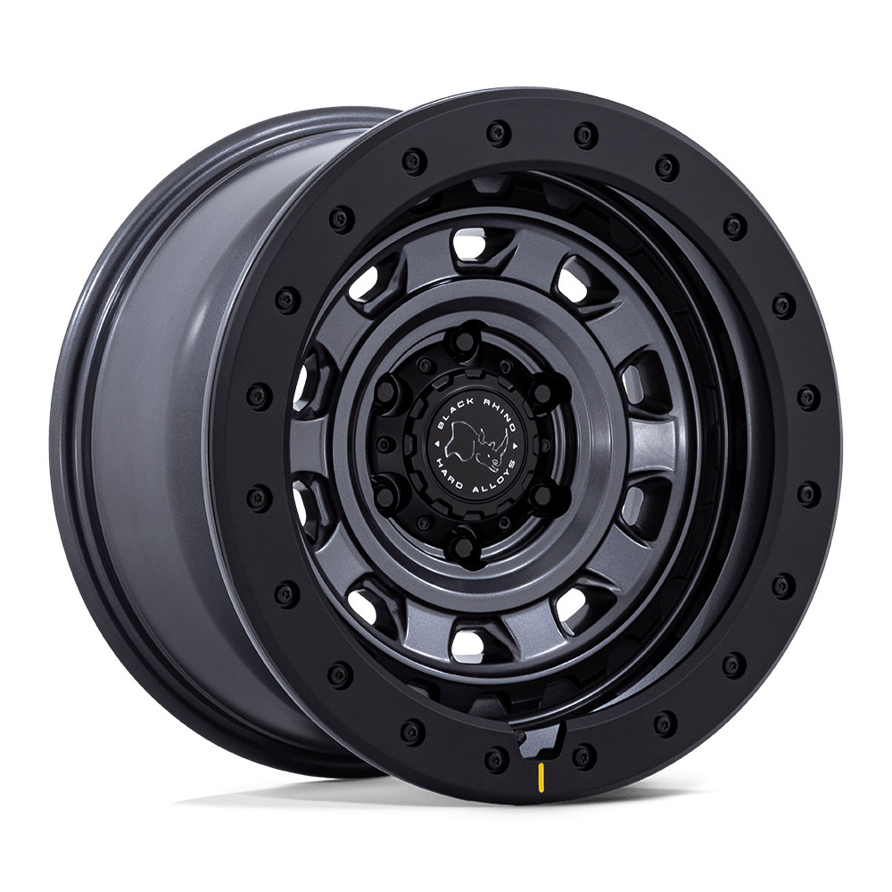 17x9 Black Rhino Hard Alloys BR023 XPLORER 5x127 12 offset 71.5 hub GUN METAL - BR023AB17905012