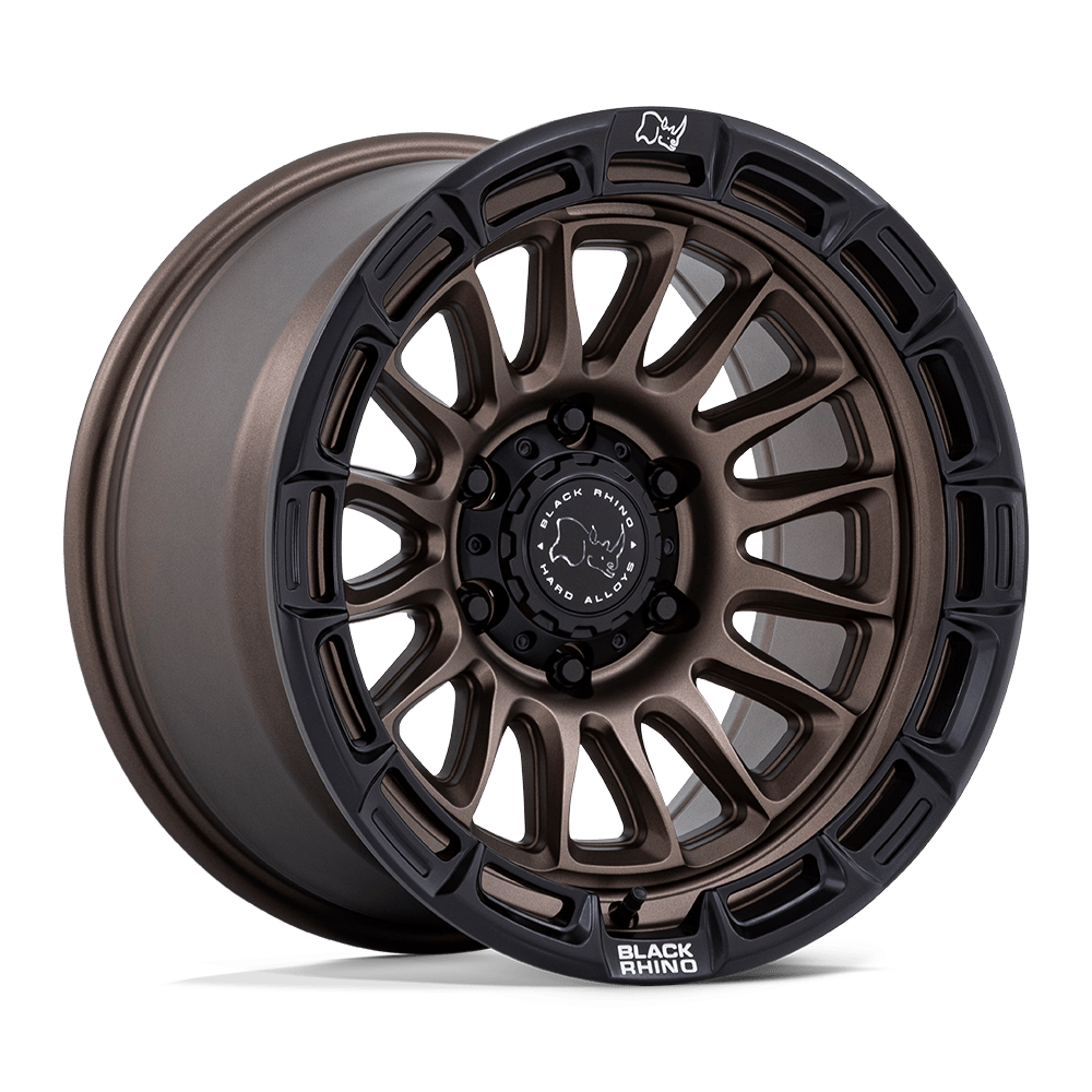 17x8.5 Black Rhino Hard Alloys BR025 RIVAL 5x114.3 25 offset 72.56 hub BRONZE - BR025ZB17851225