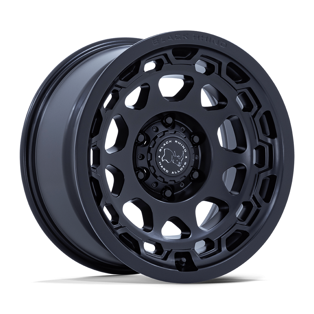 17x8.5 Black Rhino Hard Alloys BR026 CONGO 5x114.3 35 offset 72.56 hub BLACK - BR026MX17851235