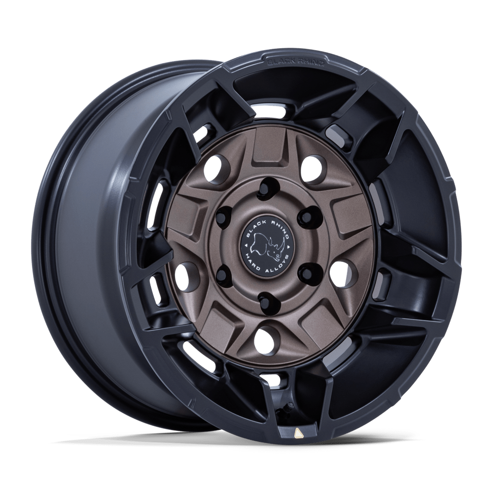 17x8.5 Black Rhino Hard Alloys BR028 GUARD 5x127 35 offset 71.5 hub BRONZE - BR028ZB17855035