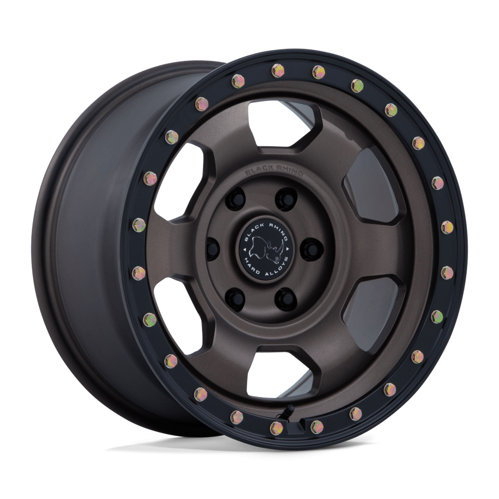 17x8.5 Black Rhino Hard Alloys BR029 TROOPER 5x127 0 offset 71.5 hub BRONZE - BR029ZB17855000