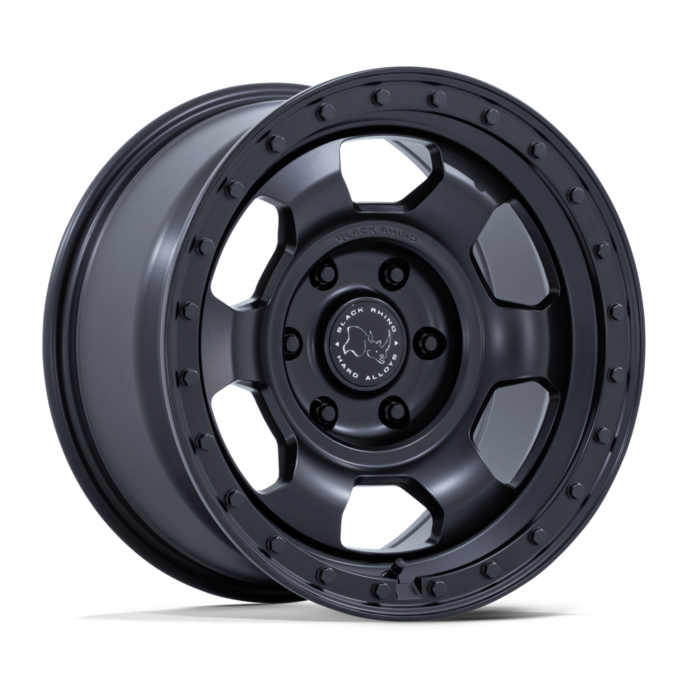 17x8.5 Black Rhino Hard Alloys BR029 TROOPER 5x127 0 offset 71.5 hub BLACK - BR029MX17855000