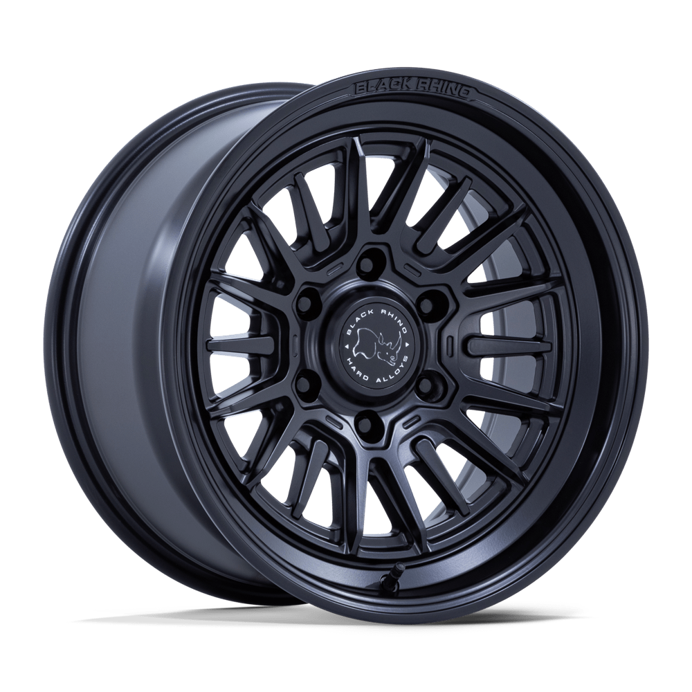 18x9 Black Rhino Hard Alloys BR030 TALEO 6x139.7 12 offset 106.1 hub BLACK - BR030MX18906812