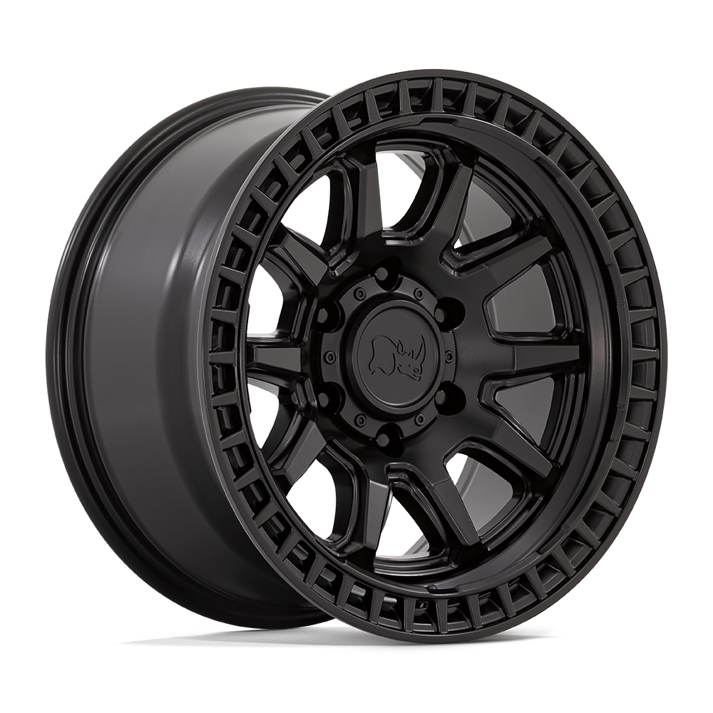 17x8.5 Black Rhino Hard Alloys CALICO 5x114.3 34 offset 72.56 hub BLACK - BR001MX17851234