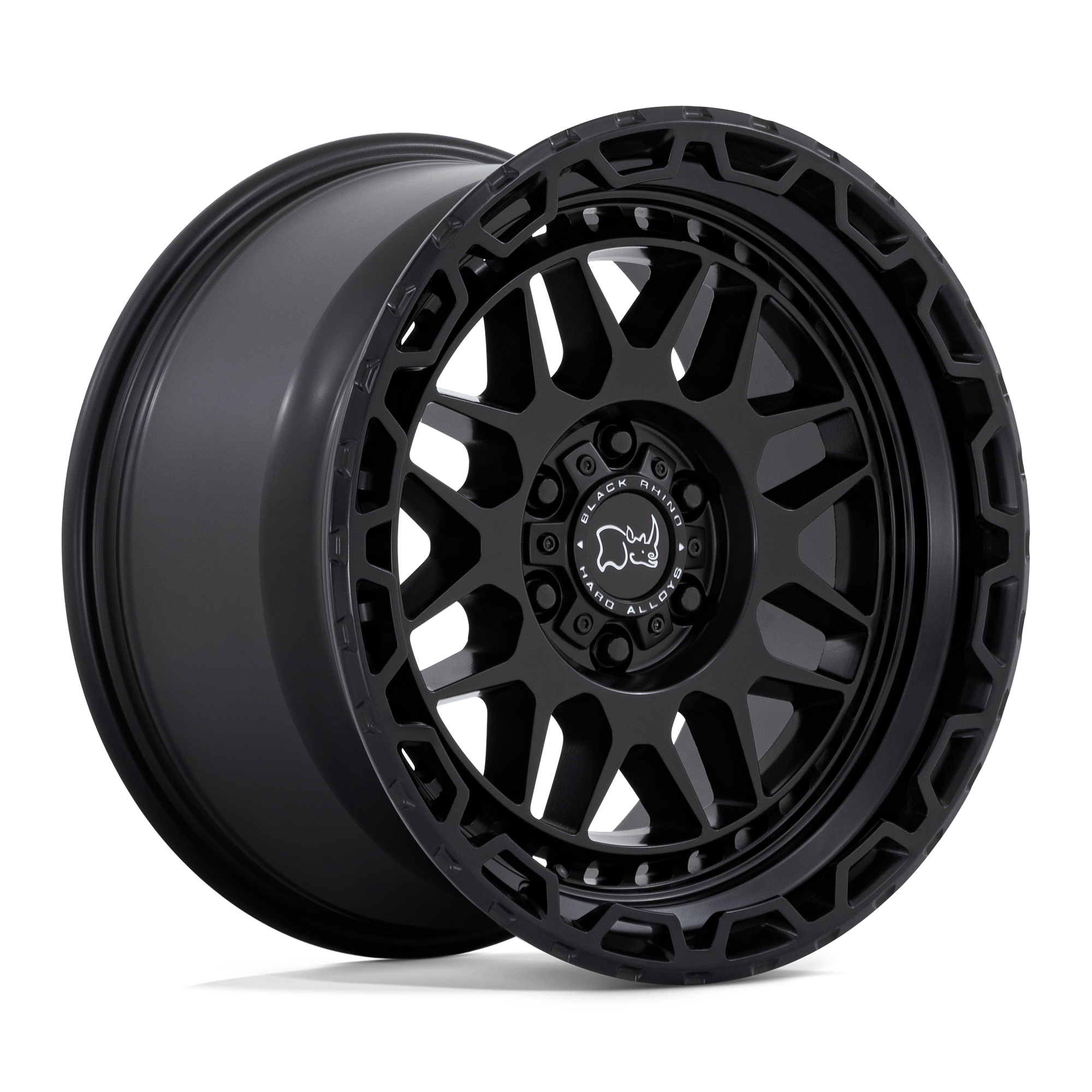 20x9.5 Black Rhino Hard Alloys HOLCOMB 6x135 12 offset 87.1 hub BLACK - 2095HLB126135M87