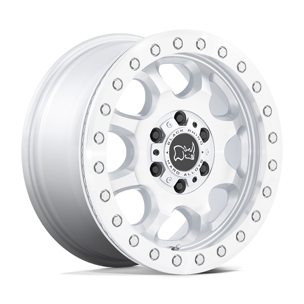 17x8 Black Rhino Hard Alloys VENTURE BEADLOCK 6x130 38 offset 84.1 hub MACHINED - 1780VTR386130S84