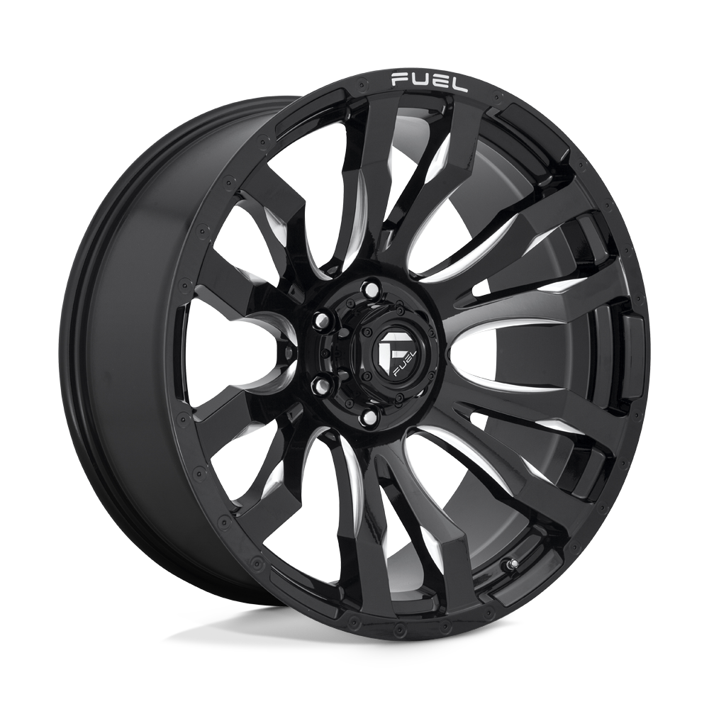 20x9 Fuel Offroad Wheels D673 BLITZ 5x150 20 offset 110.1 hub BLACK - D67320905657US