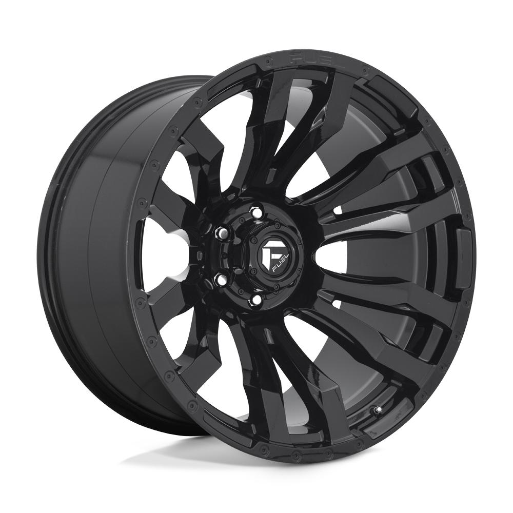 22x12 Fuel Offroad Wheels D675 BLITZ 8x170 -44 offset 125.1 hub BLACK - D67522201747